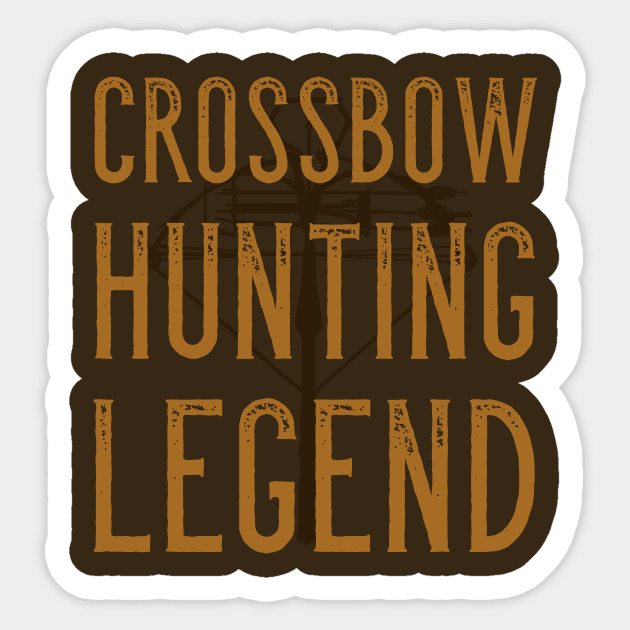 Crossbow Hunting Legend Sticker by Corncheese